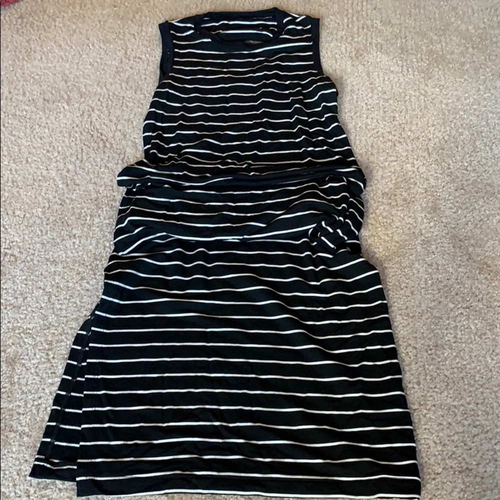 A Pea in the Pod ankle length maternity dress